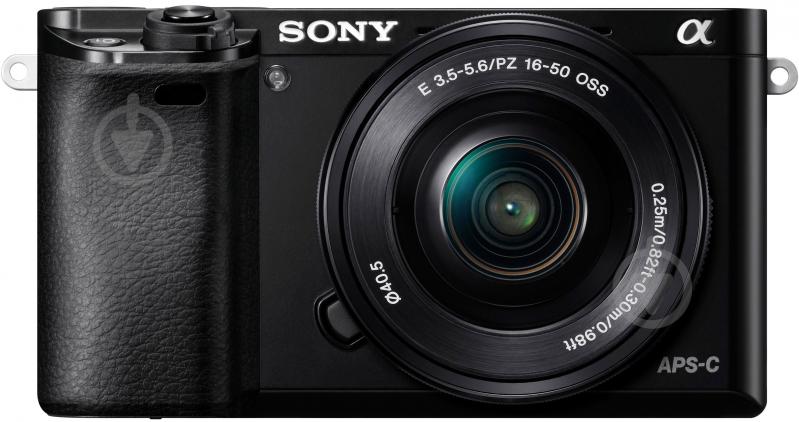 Sony Alpha 6000 Kit 16-50+55-210mm Black - фото 1