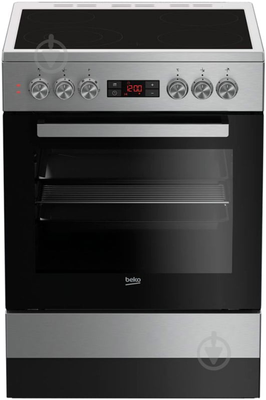 Плита склокерамічна Beko FSE 67310 GX - фото 2