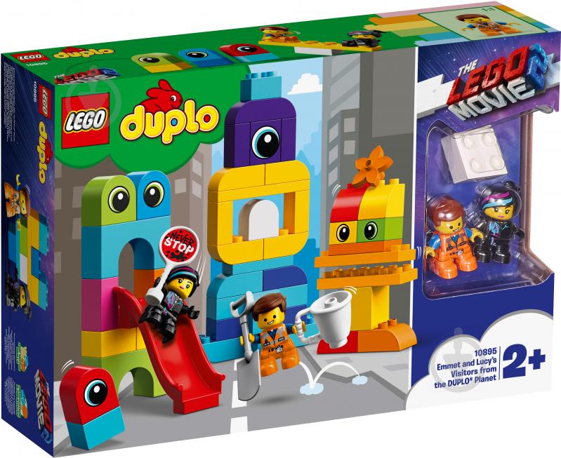 Конструктор LEGO DUPLO Гості Еммета та Люсі з планети 10895 - фото 1