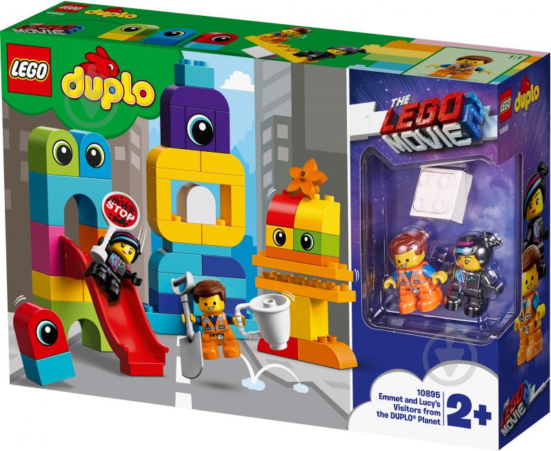 Конструктор LEGO DUPLO Гості Еммета та Люсі з планети 10895 - фото 28