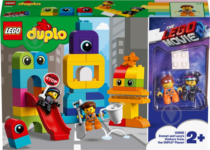 Конструктор LEGO DUPLO Гості Еммета та Люсі з планети 10895 - фото 29