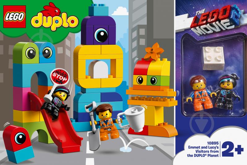 Конструктор LEGO DUPLO Гості Еммета та Люсі з планети 10895 - фото 27