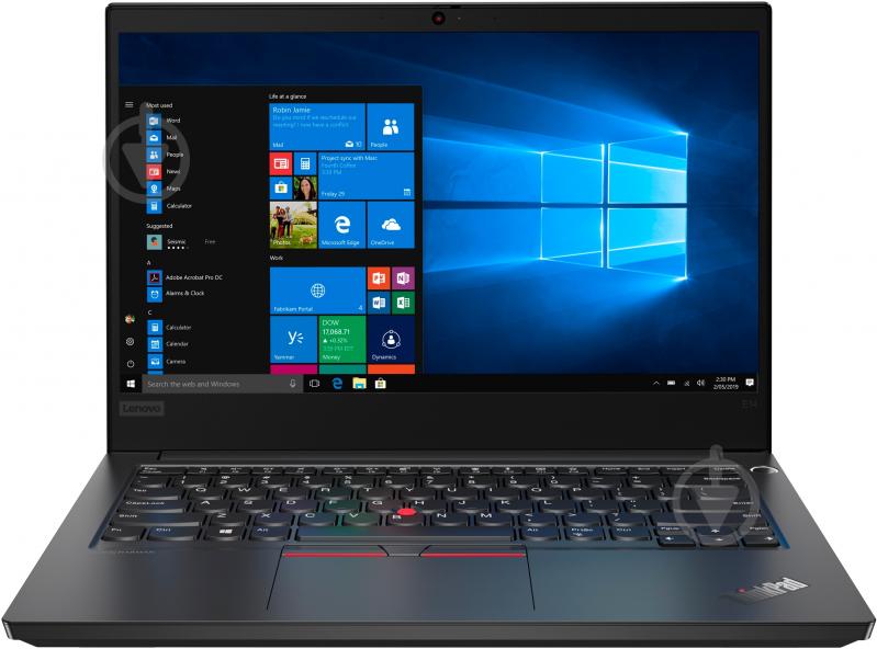 Ноутбук Lenovo ThinkPad E14 14 (20RA0063RT) black - фото 1