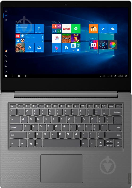 Ноутбук Lenovo V14-IIL 14 (82C4011WRA) iron grey - фото 4