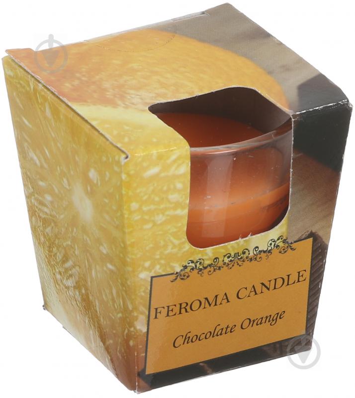 Свічка ароматична Feroma Candle Арома Стопка Chocolate Orange - фото 1
