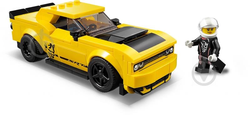 Конструктор LEGO Speed Champions Автомобілі 2018 Dodge Challenger SRT Demon і 1970 Dodge Charger R/T 75893 - фото 6