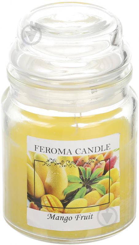 Свічка ароматична Feroma Candle Арома Банка Mango Fruit - фото 1