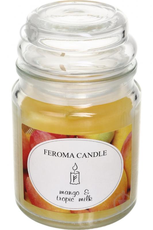 Свеча ароматическая Feroma Candle Арома Банка Mango Fruit - фото 1