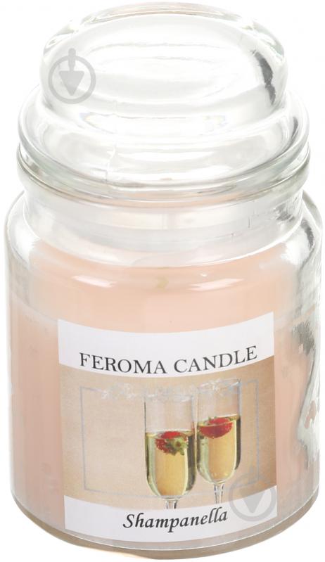 Свеча ароматическая Feroma Candle Арома Банка Shampanella - фото 1