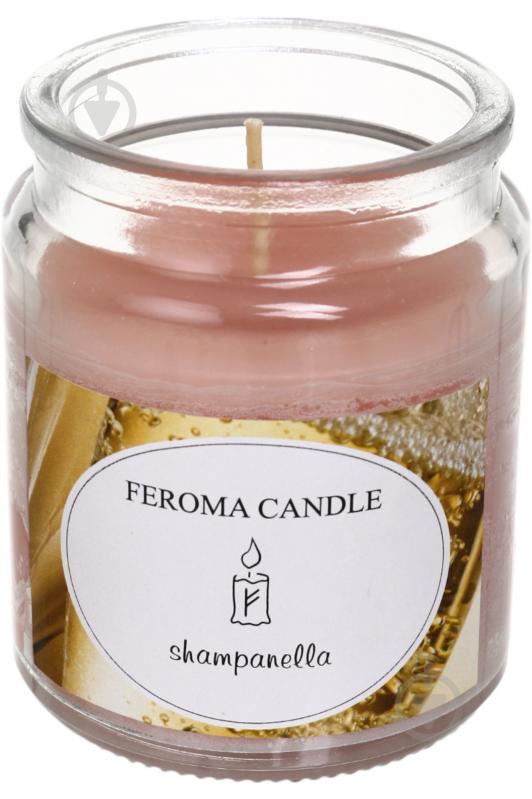 Свеча ароматическая Feroma Candle Арома Банка Shampanella - фото 2 Свеча ароматическая Feroma Candle Арома Банка Shampanella - фото 2