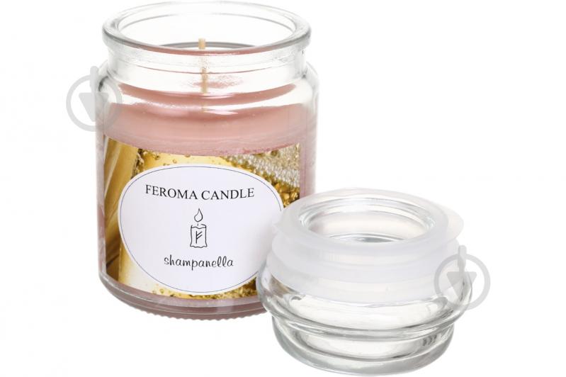 Свеча ароматическая Feroma Candle Арома Банка Shampanella - фото 3 Свеча ароматическая Feroma Candle Арома Банка Shampanella - фото 3