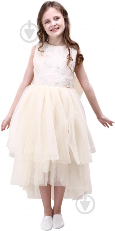 Платье Cei Cei р.134 абрикосовый 24149# - фото 3