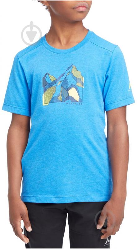 Футболка McKinley Ellis 427264-902 911/543 р.140 синій - фото 5 Футболка McKinley Ellis 427264-902 911/543 р.140 синій - фото 5