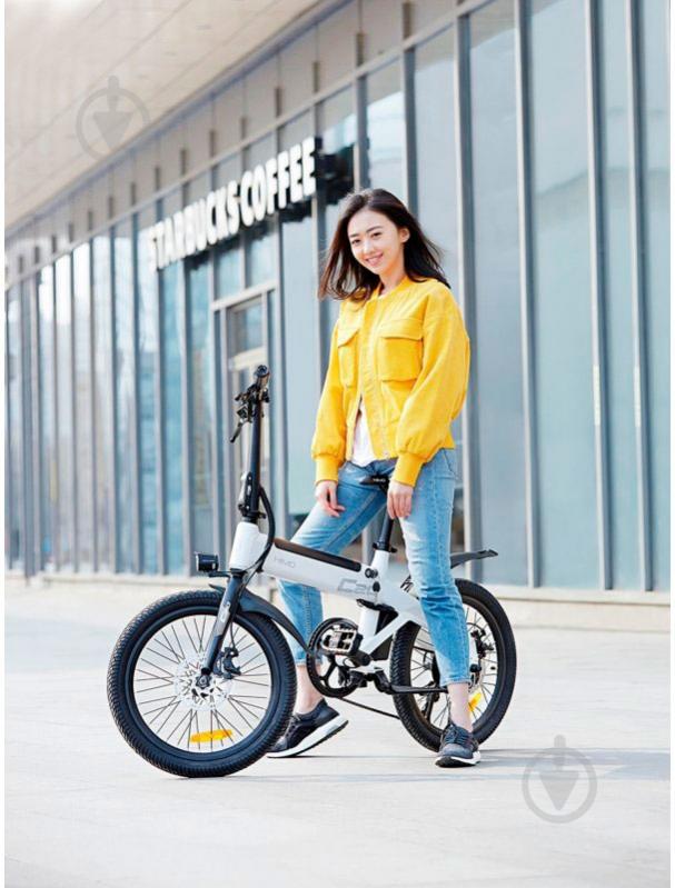 Электровелосипед Xiaomi Himo C20 white (621226) - фото 14 Электровелосипед Xiaomi Himo C20 white (621226) - фото 14