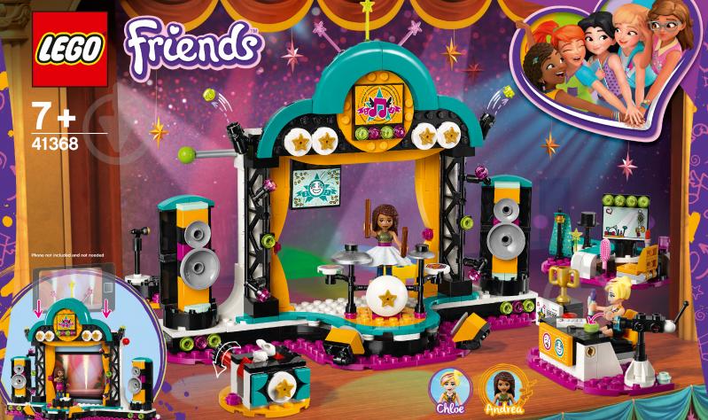 Конструктор LEGO Friends Шоу талантов Андреа 41368 - фото 21