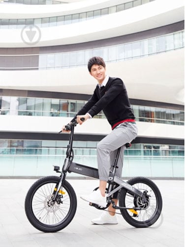 Электровелосипед Xiaomi Himo C20 grey (621225) - фото 13