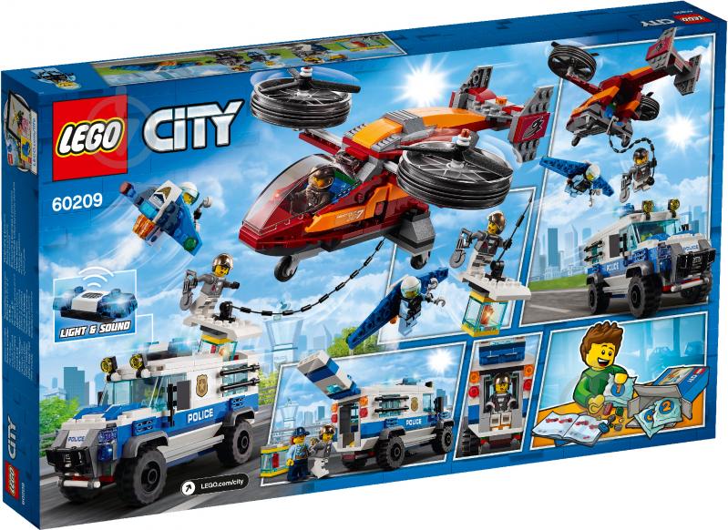 Конструктор LEGO City Повітряна поліція: крадіжка діамантів 60209 - фото 31