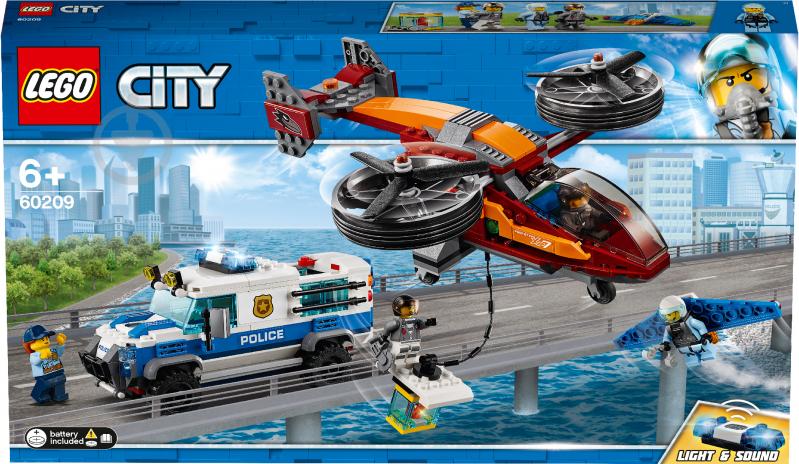 Конструктор LEGO City Повітряна поліція: крадіжка діамантів 60209 - фото 30