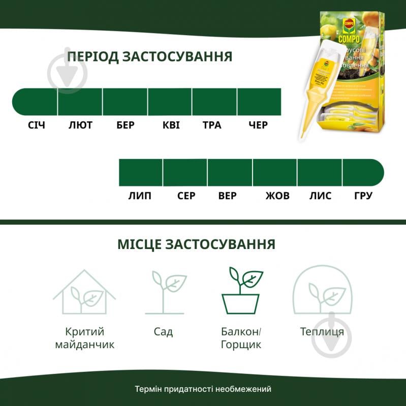 Добриво для цитрусових Compo 30 мл 3285 - фото 6