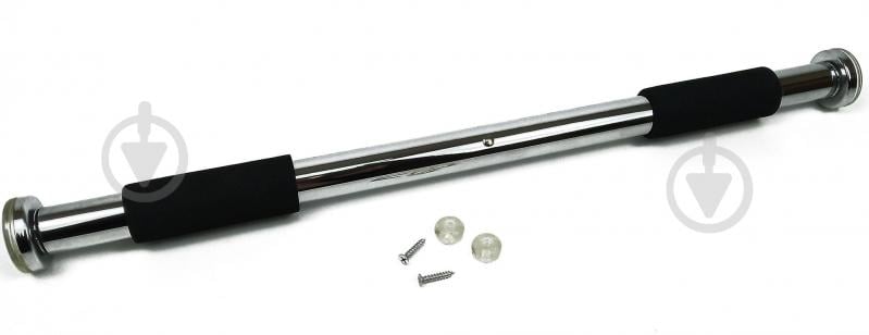 Турник дверной EasyFit длина 63-100/83-130 см хром EF-1633-2 - фото 1