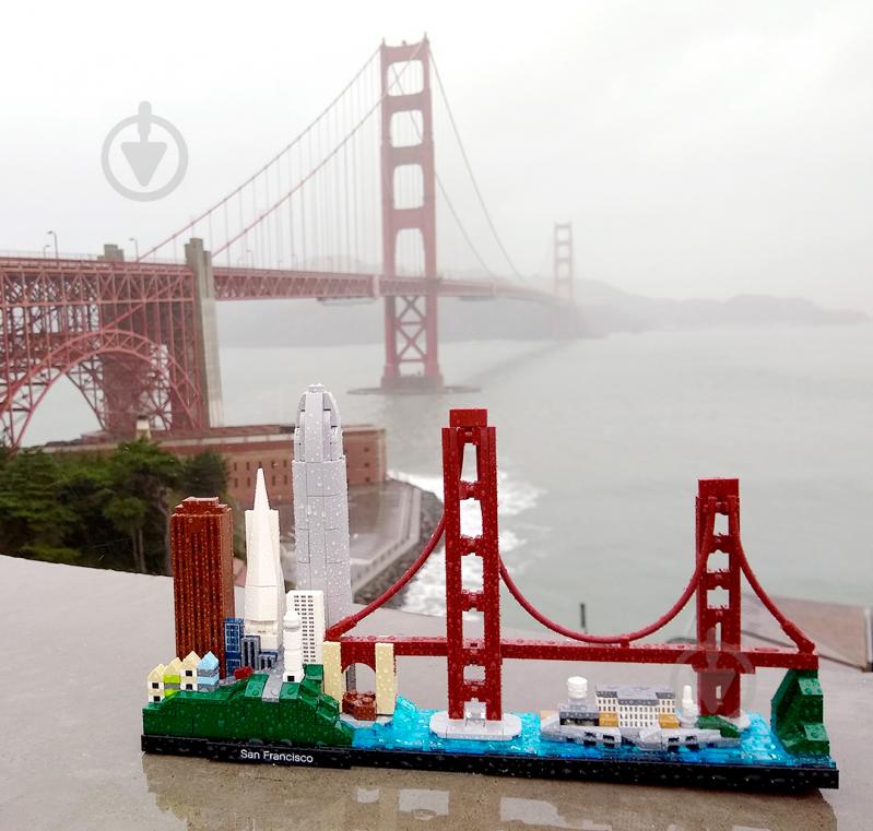 Конструктор LEGO Architecture Сан-Франциско 21043 - фото 14