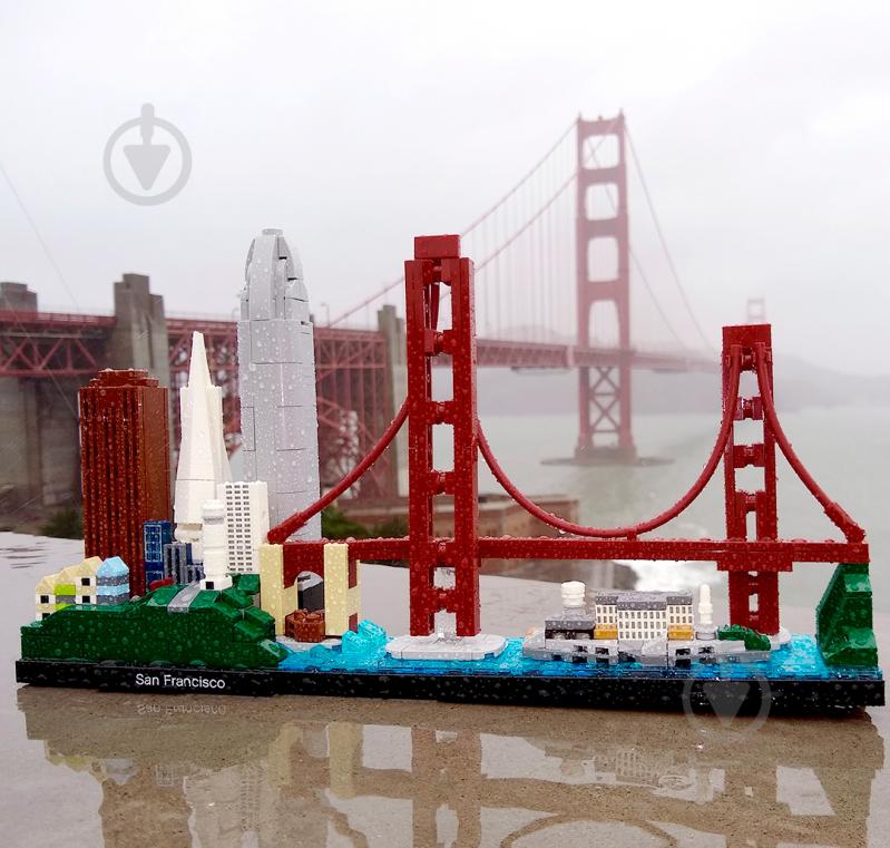 Конструктор LEGO Architecture Сан-Франциско 21043 - фото 15