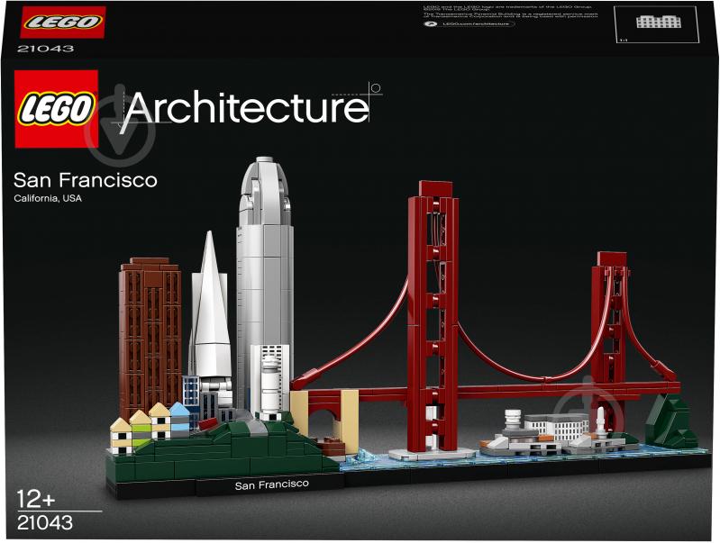 Конструктор LEGO Architecture Сан-Франциско 21043 - фото 28