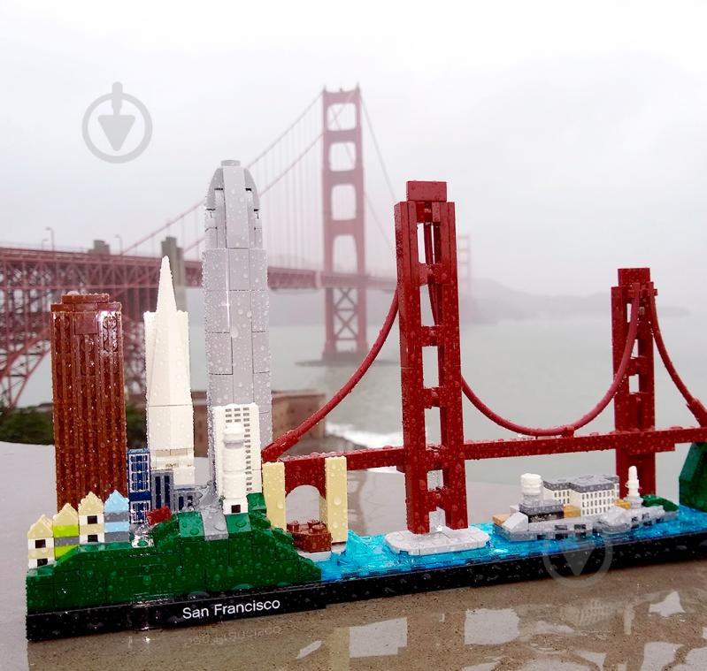 Конструктор LEGO Architecture Сан-Франциско 21043 - фото 13