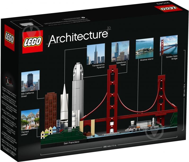 Конструктор LEGO Architecture Сан-Франциско 21043 - фото 29