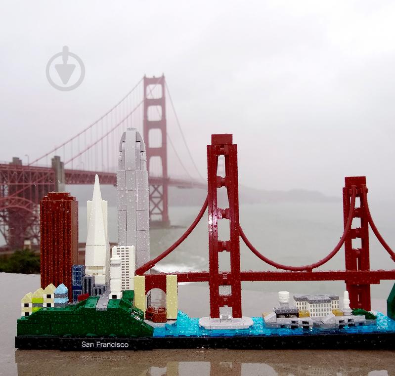 Конструктор LEGO Architecture Сан-Франциско 21043 - фото 16
