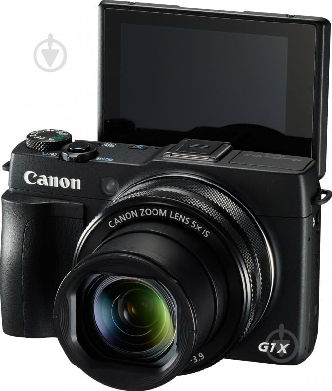 Фотоапарат Canon Powershot G1 X Mark II з Wi-Fi black - фото 3