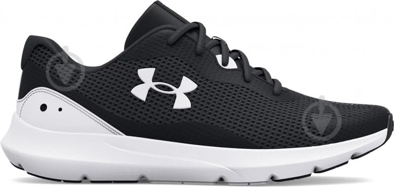 Кроссовки мужские демисезонные Under Armour SURGE 3 3024883-001 р.43 черные - фото 1