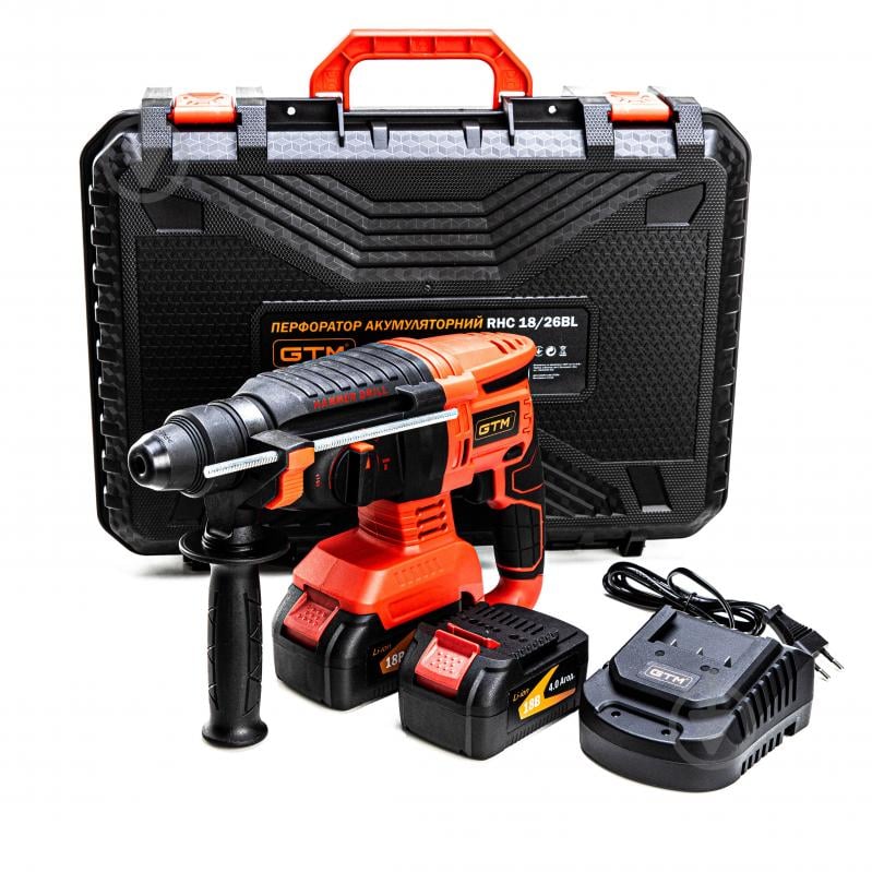 Перфоратор GTM RHC18/26BL - фото 1
