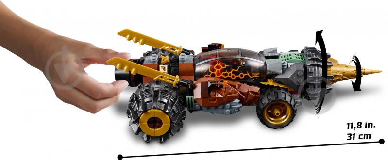 Конструктор LEGO Ninjago Земляний бур Коула 70669 - фото 7