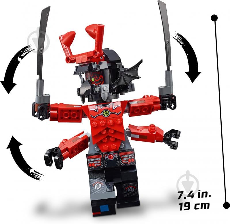 Конструктор LEGO Ninjago Земляний бур Коула 70669 - фото 9