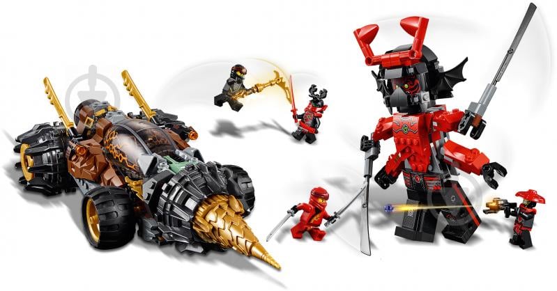 Конструктор LEGO Ninjago Земляний бур Коула 70669 - фото 5