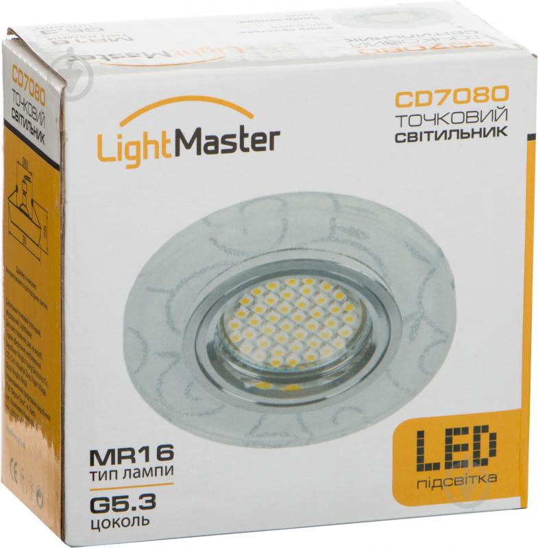 Светильник точечный LightMaster LED GU5.3 4000 К хром CD7080 - фото 6