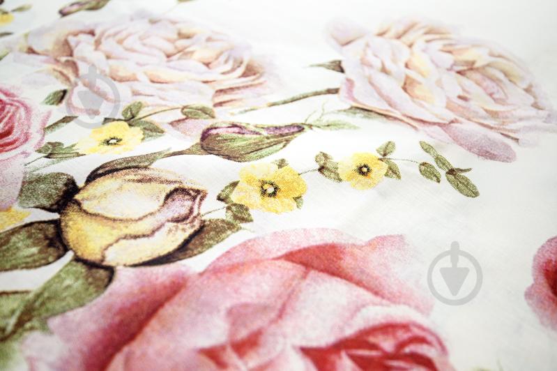 Комплект постельного белья двуспальный Bicycle ROSES/REVERCE персиковый Zastelli - фото 3