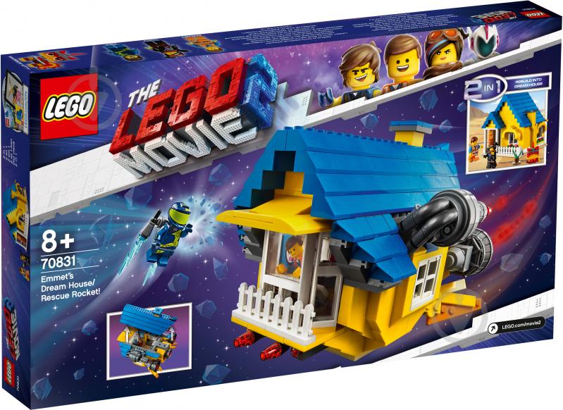 Конструктор LEGO Movie Дом мечты Эммета / Спасательная ракета! 70831 - фото 50