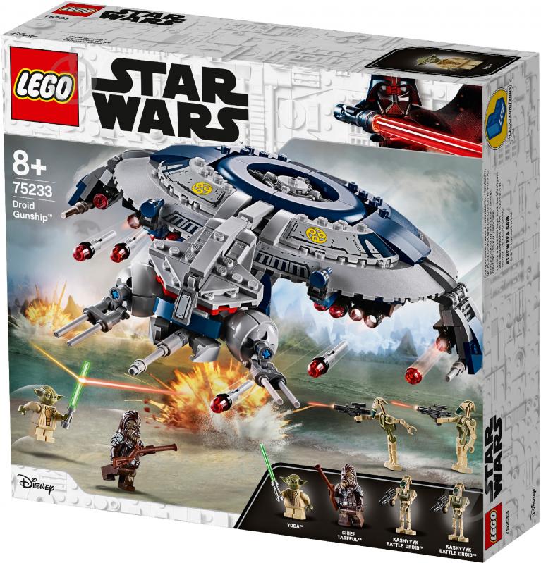 Конструктор LEGO Star Wars Дроид-истребитель 75233 - фото 19