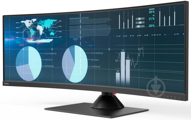 Монитор Lenovo ThinkVision P44w-10 43,4" (61D5RAT1UA) - фото 3