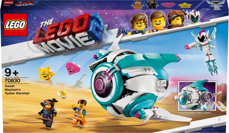 Конструктор LEGO Movie Сес-Терский звездолет Любки Хаос! 70830 - фото 64