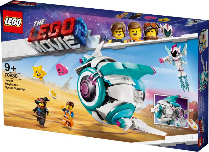 Конструктор LEGO Movie Сес-Терский звездолет Любки Хаос! 70830 - фото 65