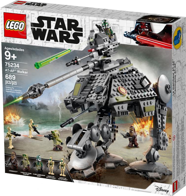 Конструктор LEGO Star Wars Крокохід-танк АТ-AP 75234 - фото 26