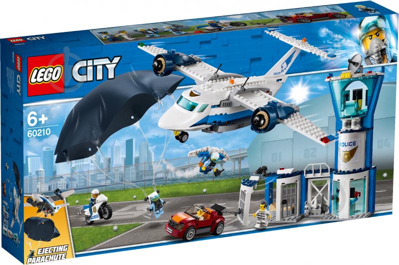 Конструктор LEGO City Воздушная полиция: воздушная база 60210 - фото 1