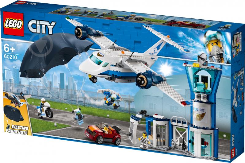 Конструктор LEGO City Воздушная полиция: воздушная база 60210 - фото 42