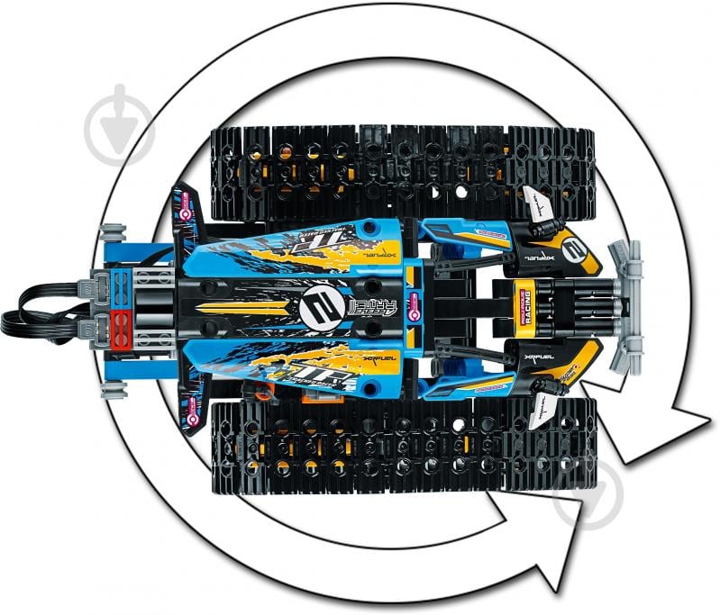 Конструктор LEGO Technic Каскадерський гоночний автомобіль на радіоуправлінні 42095 - фото 25