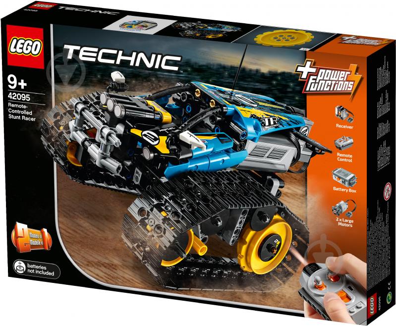 Конструктор LEGO Technic Каскадерський гоночний автомобіль на радіоуправлінні 42095 - фото 44