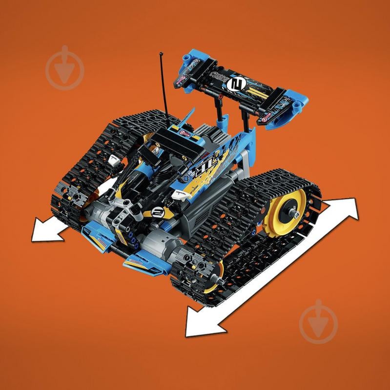 Конструктор LEGO Technic Каскадерський гоночний автомобіль на радіоуправлінні 42095 - фото 15