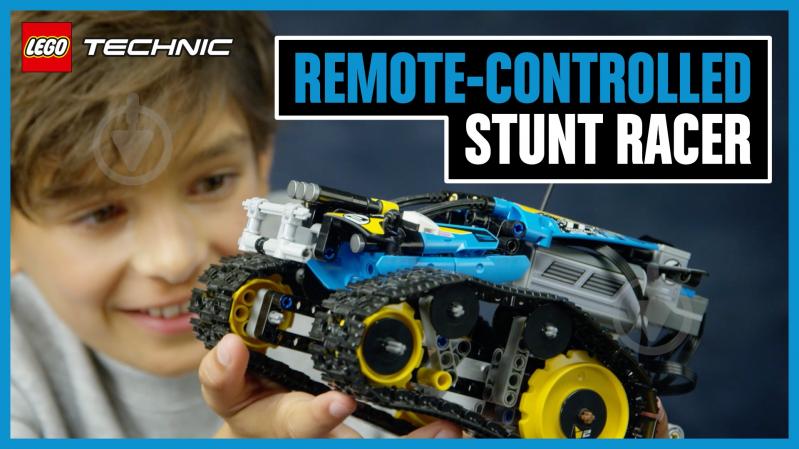 Конструктор LEGO Technic Каскадерський гоночний автомобіль на радіоуправлінні 42095 - фото 42